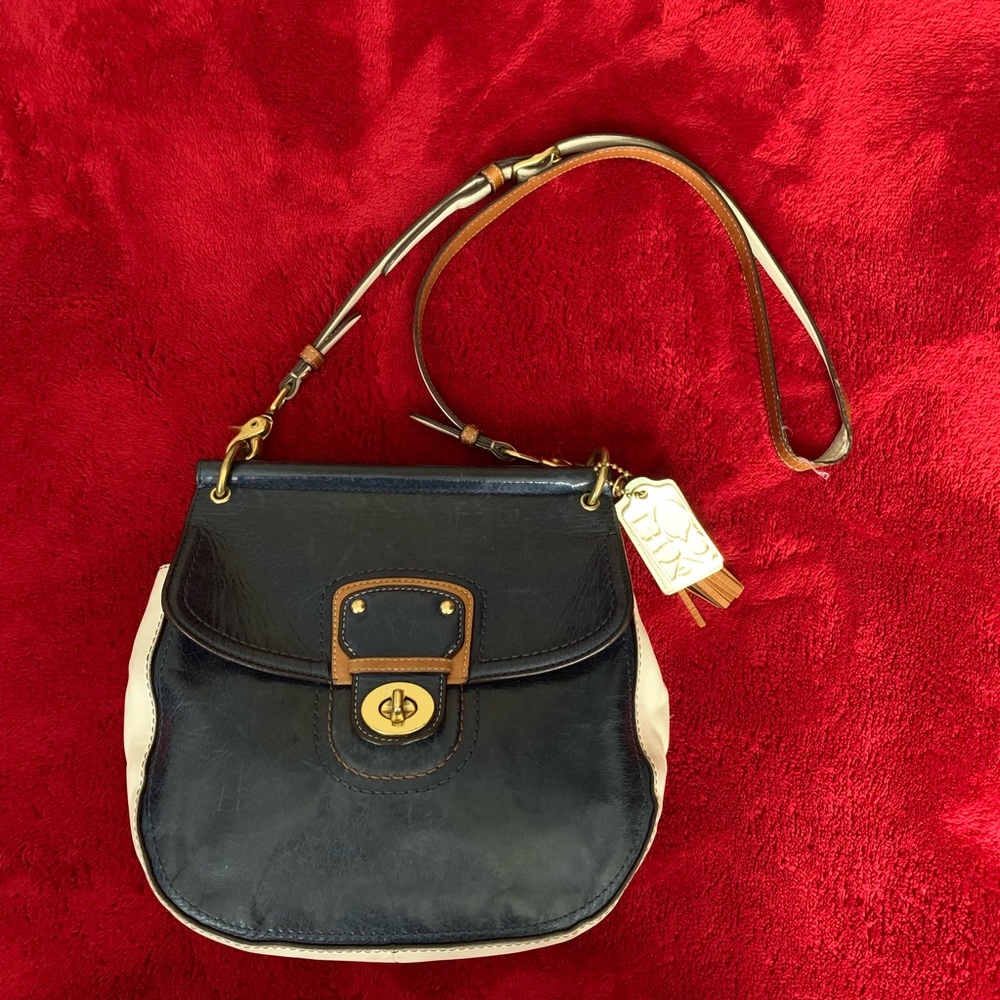 Coach Willis Crossbody Handbag Purse Colorblock